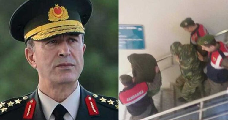 Τούρκος ΓΕΕΘΑ:«Θα κάνω ό,τι μπορώ για να επιστρέψουν σύντομα οι Έλληνες συλληφθέντες»