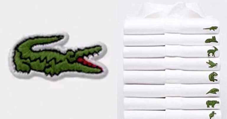 Η Lacoste αντικατέστησε το διάσημο λογότυπο της με ζώα προς εξαφάνιση