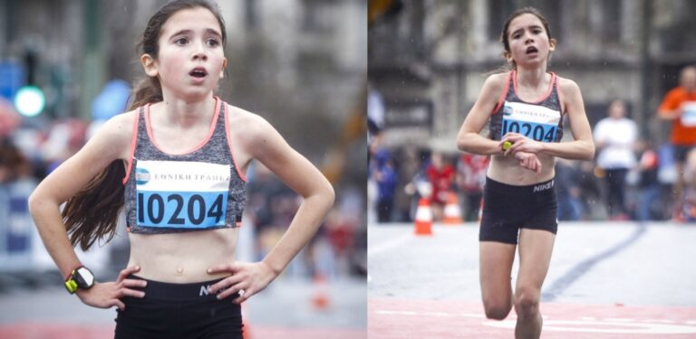 Όλη η Ελλάδα μιλάει για την 12χρονη που βγήκε 3η στα 5χλμ στον Ημιμαραθώνιο Αθήνας
