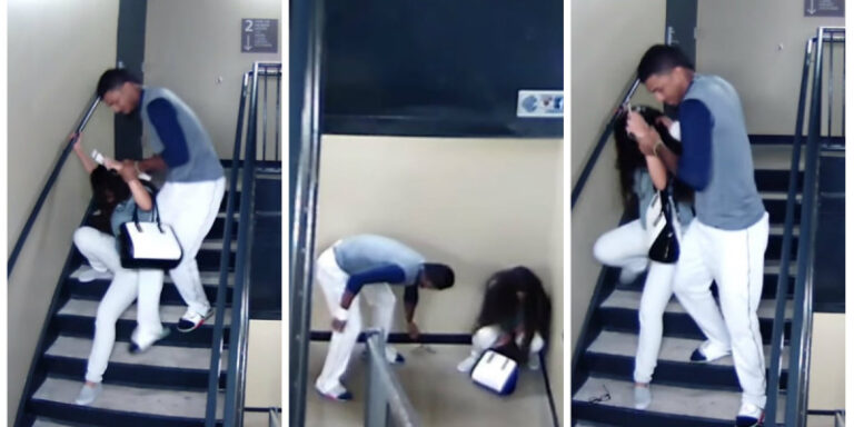 Προσοχή σκληρές εικόνες: Αθλητής του μπέιζμπολ δέρνει άγρια την κοπέλα του