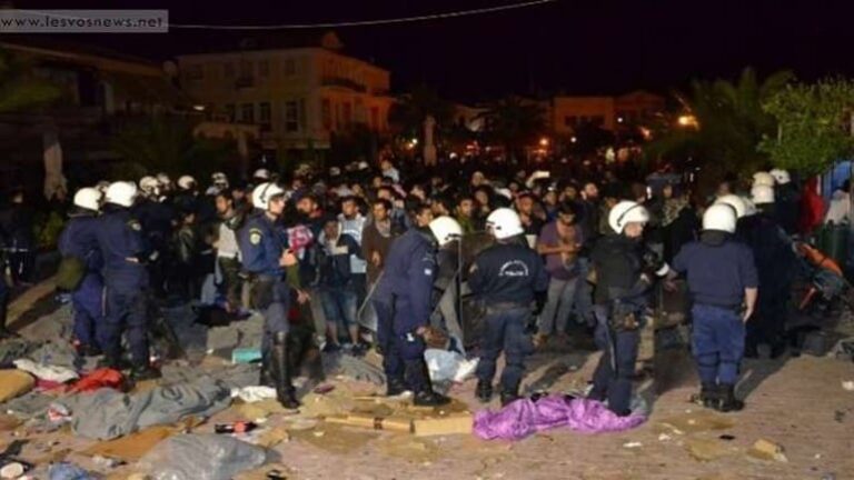 Δικογραφία σε βάρος 17 κατοίκων της Λέσβου για επίθεση σε πρόσφυγες