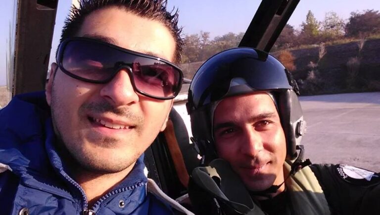 Η φωτογραφία που ανέβασε ο αδελφός του Γιώργου Μπαλταδώρου στο Facebook