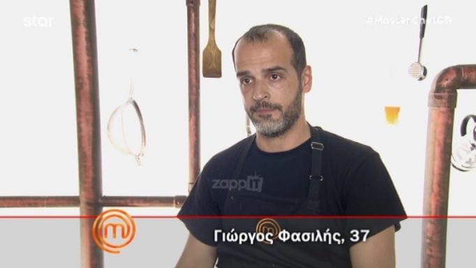 MasterChef: Αποχώρησε ο Γιώργος Φασιλής