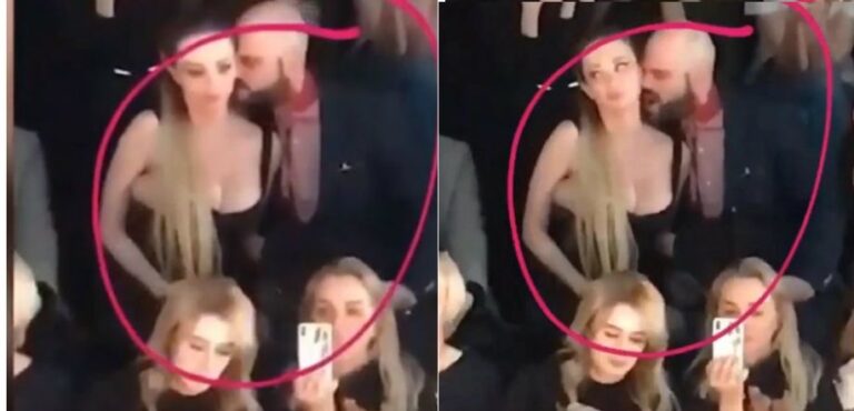 Ρωσίδα τραγουδίστρια ικανοποιεί τον σύντροφό της σε επίδειξη μόδας