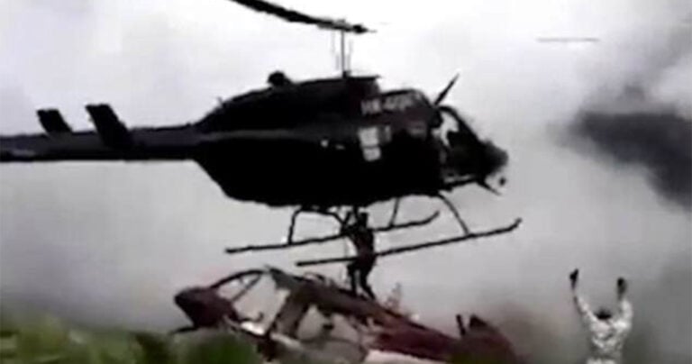Άντρας τεμαχίστηκε μέχρι θανάτου από λεπίδες ελικοπτέρου που πήγε να τον σώσει