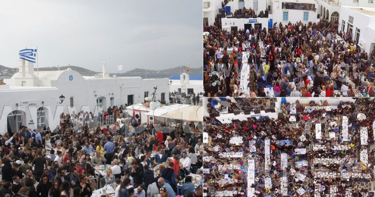 Πάρος: Τρικούβερτο πασχαλινό γλέντι στο λιμανάκι της Νάουσας