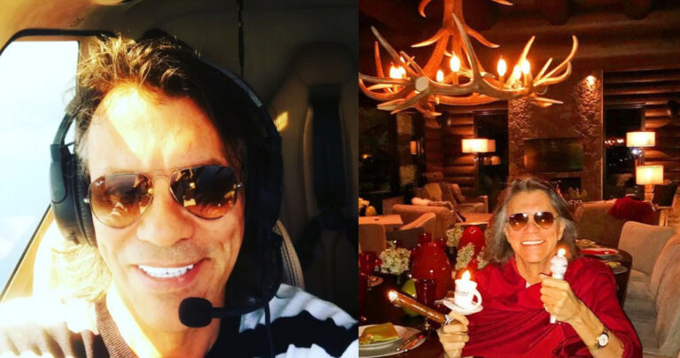 Ο Ψινάκης γιόρτασε χτες τα γενέθλια του πετώντας με ελικόπτερο