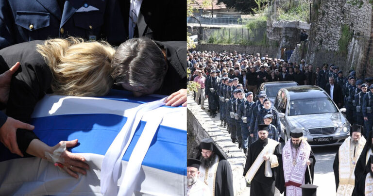 Η Ελλάδα αποχαιρέτησε τον σμηναγό Γιώργο Μπαλταδώρο