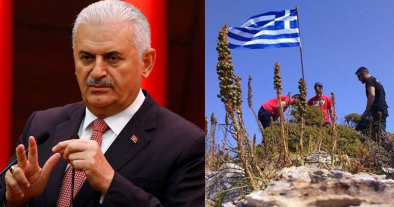 Πρωθυπουργός Τουρκίας: «Κατεβάσαμε ελληνική σημαία από βραχονησίδα»