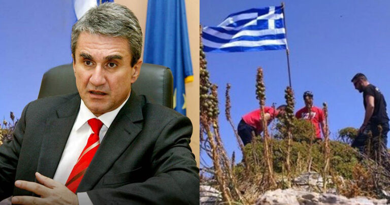 Λοβέρδος: «Να μην αναρτούν οι πολίτες ελληνικές Σημαίες επί εθνικού εδάφους»