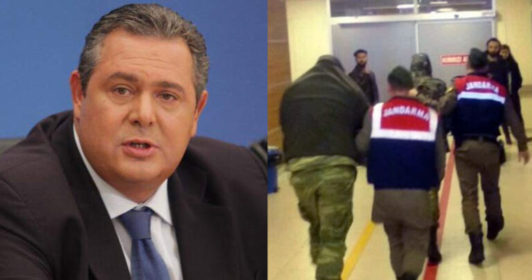 Καμμένος: «Μπορεί να χρειαστούν και 15 χρόνια να γυρίσουν οι δύο στρατιωτικοί»