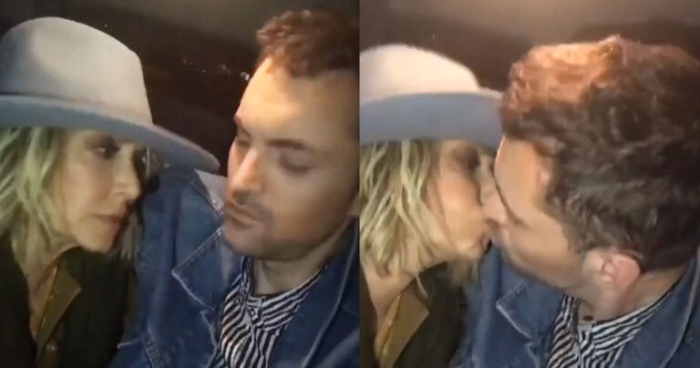 Τα φιλιά της Άννας Βίσση με ανερχόμενο 27χρονο τραγουδιστή