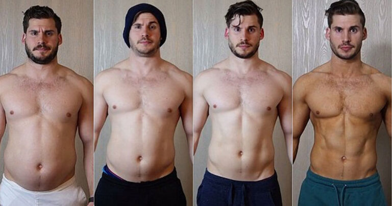 Άνδρας μεταμορφώθηκε σε 12 εβδομάδες και μας δείχνει το βίντεο με τις αλλαγές του