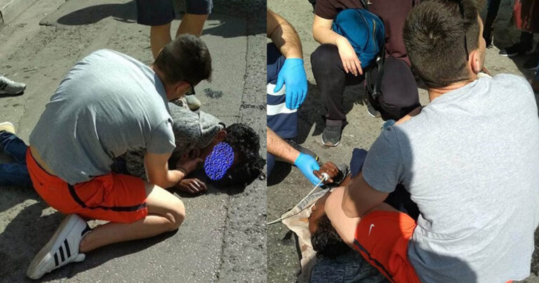 Γιατρός της Ελληνικής Πολεμικής Αεροπορίας σώζει άνδρα από επιληπτική κρίση