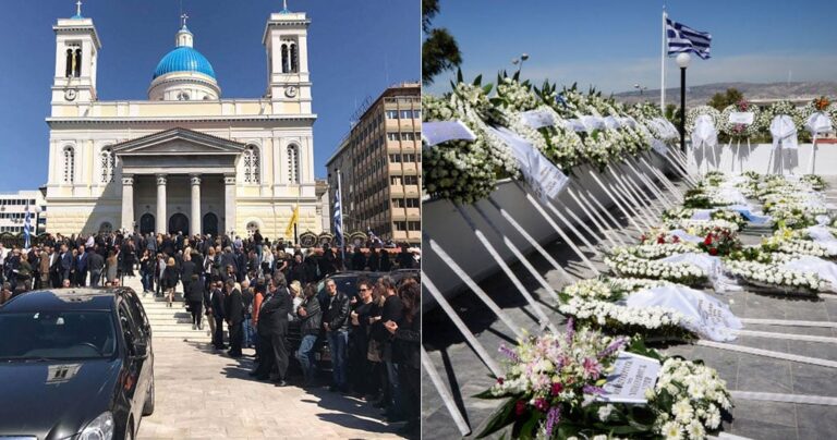 Χιλιάδες κόσμος στο τελευταίο «αντίο» στον Στέλιο Σκλαβενίτη