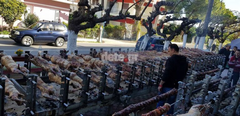 Αχαΐα: Πάνω από 50 αρνιά και δεκάδες κοκορέτσια σε ψησταριά