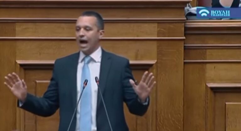Κασιδιάρης: «Οι βουλευτές του ΣΥΡΙΖΑ δεν είναι φυσιολογικοί είναι παρά φύσιν»