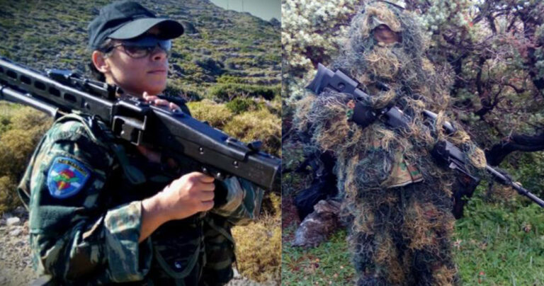 Αυτή είναι η πρώτη Ελληνίδα Εθνοφύλακας: Ελεύθερη σκοπεύτρια σκοτώνει μια μια βολή