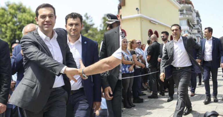 Αποθέωσαν και καταχειροκρότησαν τον Τσίπρα στην κηδεία του Χάρρυ Κλυνν