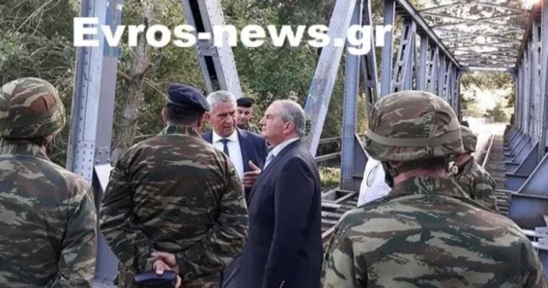 Στα ελληνοτουρκικά σύνορα ο Κώστας Καραμανλής
