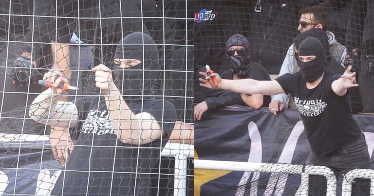 AEK-ΠΑΟΚ: Οπαδός με κόφτη δείχνει ότι ο έλεγχος στα γήπεδα είναι ελλιπής
