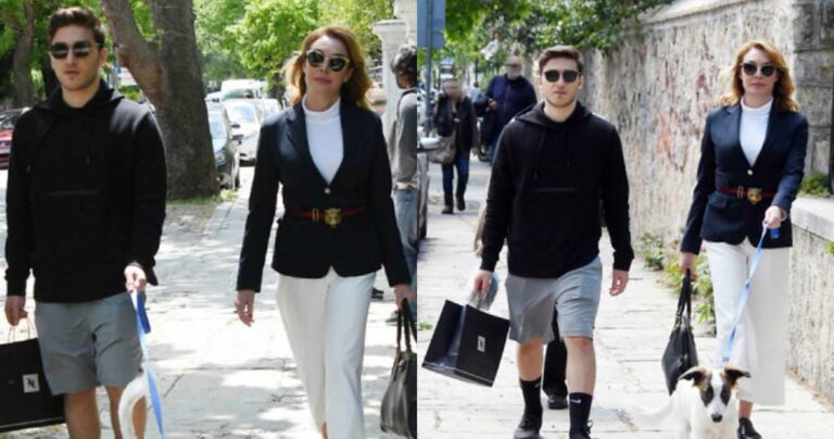 H Τατιάνα παρέδωσε μαθήματα στυλ στο πλευρό του γιου της, Νικόλα