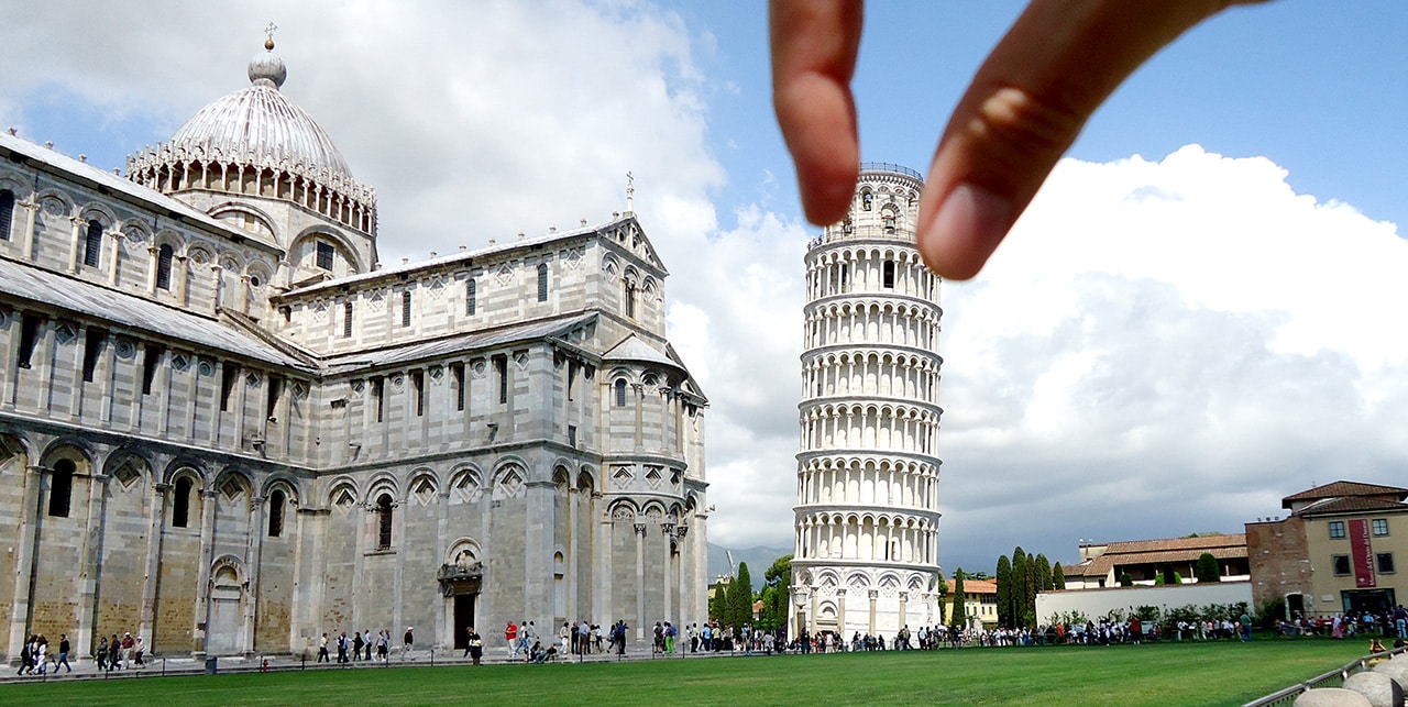 leaning tower pisa height