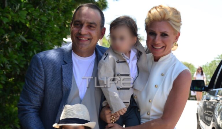 Κατερίνα Καραβάτου-Κρατερός Κατσούλης: Βάφτισαν τον γιο τους