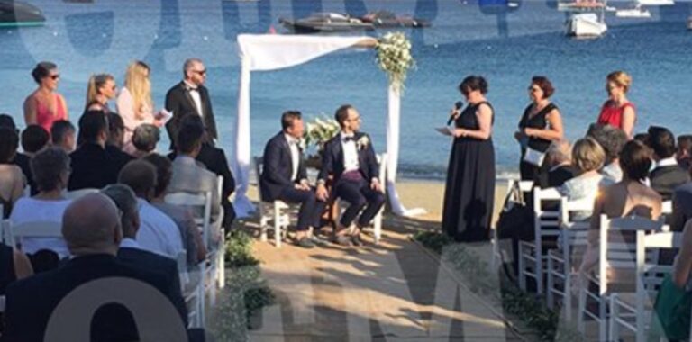 Μύκονος: Ο πρώτος γκέι γάμος της χρονιάς από Γερμανούς