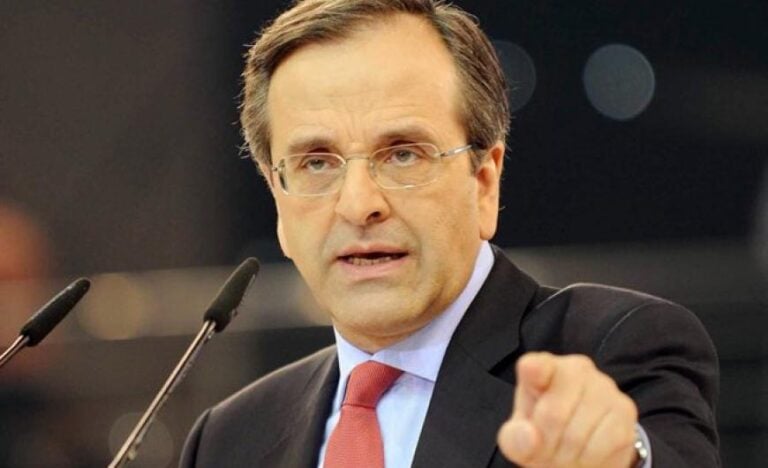 Σαμαράς: «Τα πρωτογενή πλεονάσματα έως το 2022 έγιναν πρωτογενή ώς το 2060»
