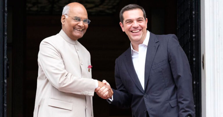 Τσίπρας: «Ινδία και Ελλάδα εκπροσωπούν αρχαίους πολιτισμούς»