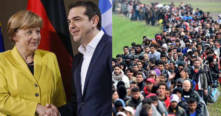 Ο Τσίπρας ετοιμάζεται να υπογράψει συμφωνία με τη Γερμανία για επιστροφή προσφύγων