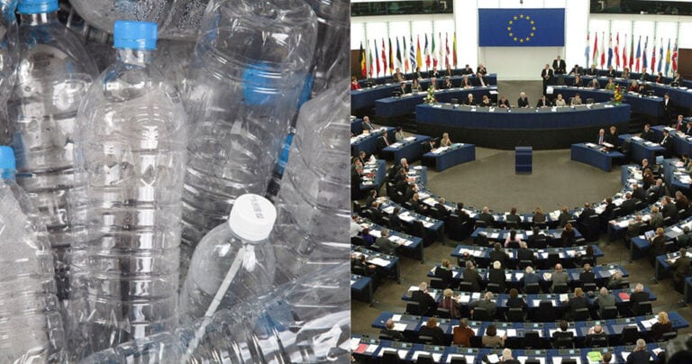 Το Ευρωπαϊκό Κοινοβούλιο καταργεί τα πλαστικά μπουκάλια νερού