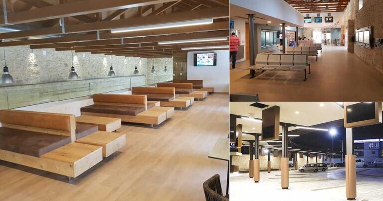 O σταθμός των ΚΤΕΛ Ηρακλείου μοιάζει με μικρό παλάτι