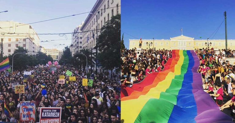 Πολύ μεγάλη η συμμετοχή του κόσμου στο φετινό Athens Pride 2018