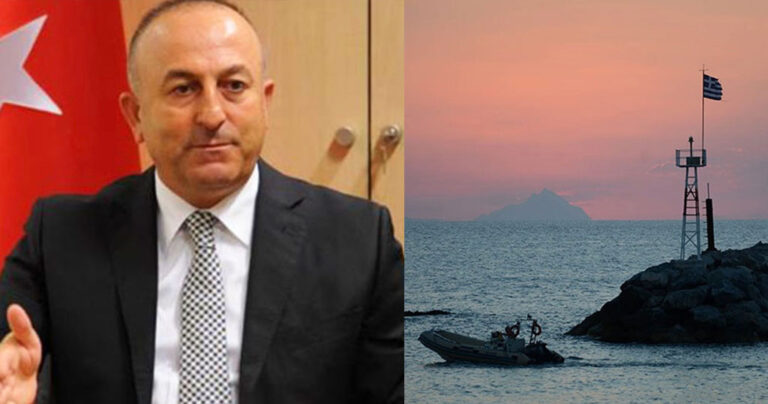 Τσαβούσογλου: «Ούτε πουλί δεν πετάει στο Αιγαίο χωρίς την άδεια της Τουρκίας»