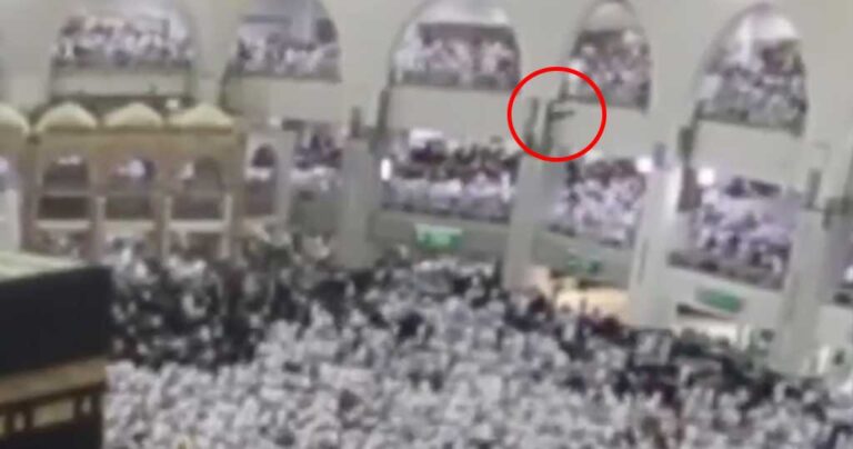 Πιστός αυτοκτόνησε πηδώντας στο κενό στο Μεγάλο Τζαμί της Μέκκας