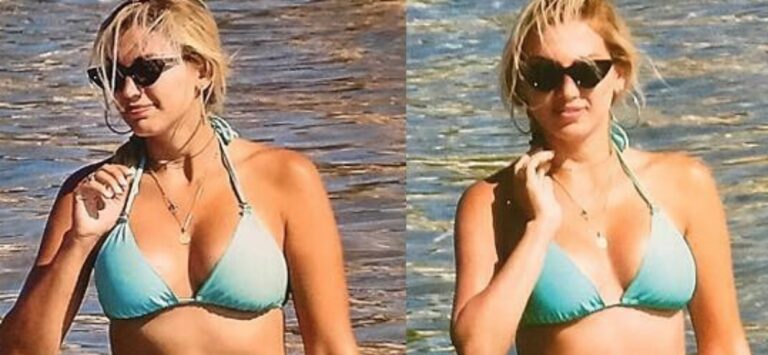 Σπυροπούλου: Δημοσίευσε ολόσωμη φωτογραφία της πριν και μετά το Photoshop