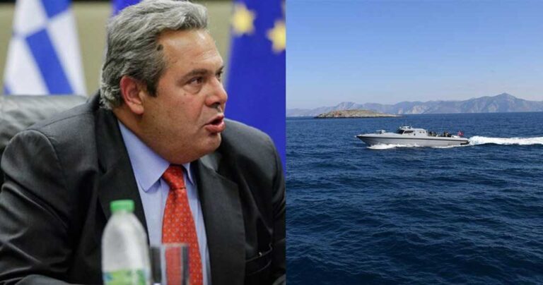 Καμμένος: «Σύντομα τα χωρικά ύδατα της Ελλάδας θα επεκταθούν»