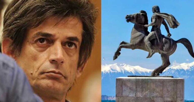 Καρανίκας: «Αμόρφωτα εθνίκια όσοι επικαλούνται τον Μέγα Αλέξανδρο»