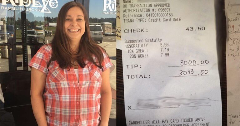 Σερβιτόρα πήρε πουρμπουάρ 3.000 δολάρια επειδή χαμογελούσε