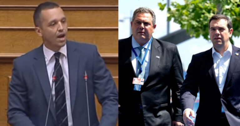 Ηλίας Κασιδιάρης: «30 χρόνια εξορία στην Μακρόνησο Τσίπρας-Καμμένος»