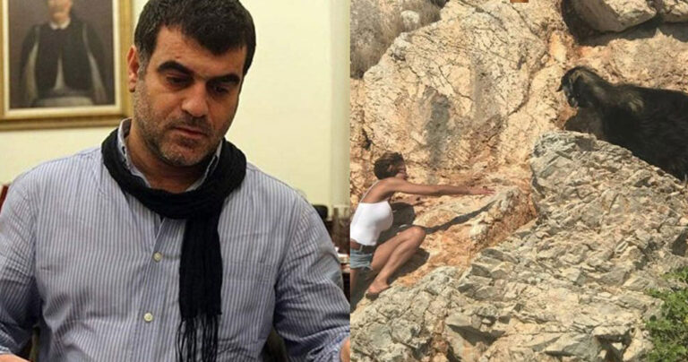 Κράξιμο Βαξεβάνη σε Μπαλατσινού για την «διάσωση» της κατσίκας και η απάντηση της