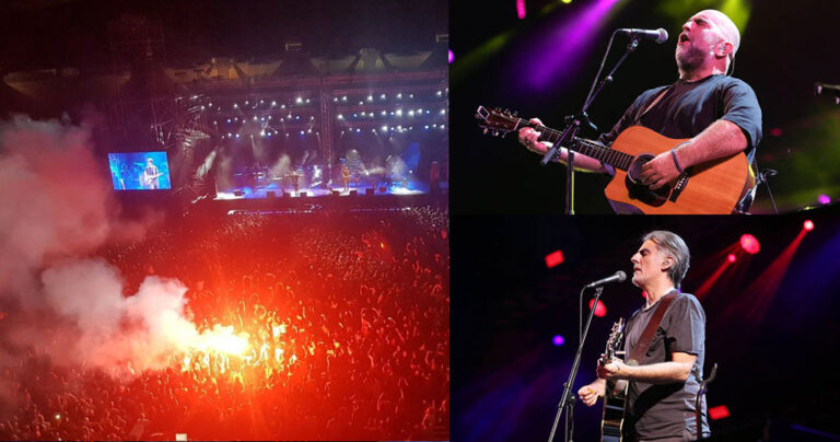 Χαμός χτες στην επετειακή συναυλία των Πυξ Λαξ στο ΟΑΚΑ