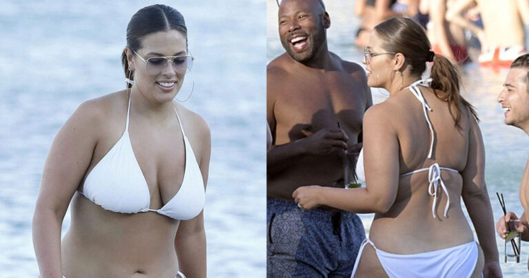 To plus size μοντέλο Άσλεϊ Γκράχαμ προκάλεσε σεισμό στη Μύκονο