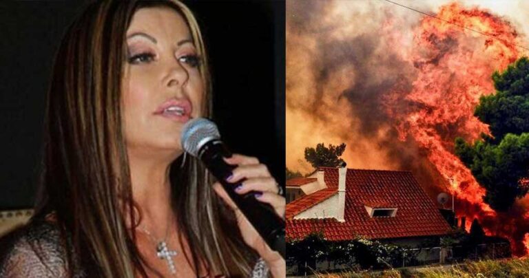 Η Άντζελα Δημητρίου προσφέρει στους πυρόπληκτους τα έσοδα της συναυλίας της στο Βεάκειο