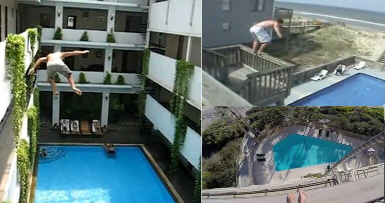 Nέα μόδα: Μεθυσμένοι τουρίστες πηδούν από τα μπαλκόνια ξενοδοχείων μέσα σε πισίνες