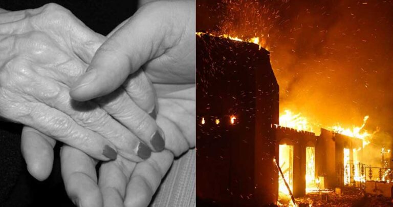 Ηλικιωμένη γυναίκα δεν άφησε μόνο τον άνδρα της και κάηκαν μαζί στην πυρκαγιά