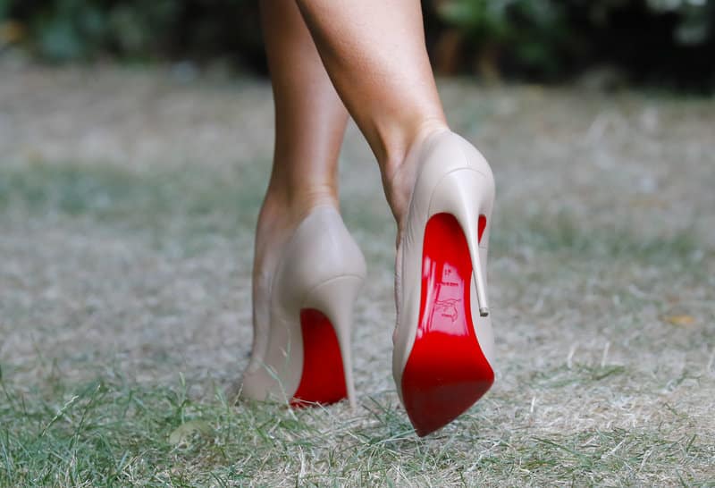 Και φυσικά πάντα με τα αγαπημένα της Louboutin