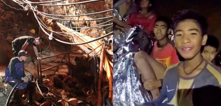 Βγήκαν τα πρώτα παιδιά από το σπήλαιο στην Ταϊλάνδη